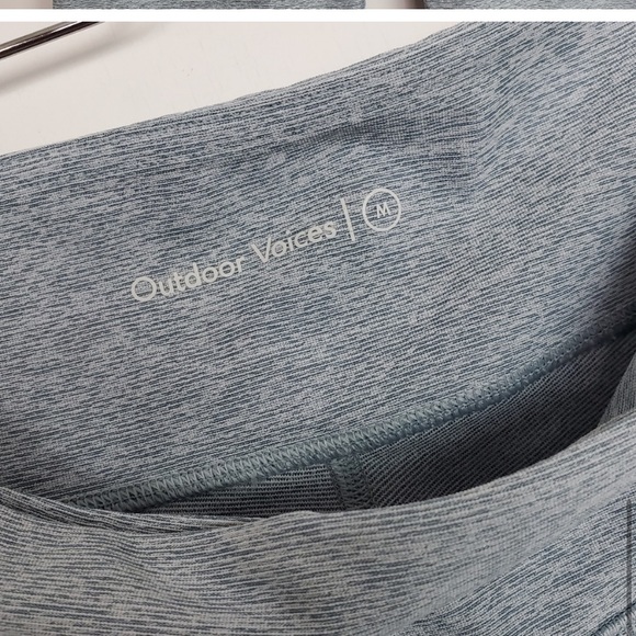 Outdoor Voices Warm Up Leggings Gray Medium - Picture 5 of 8